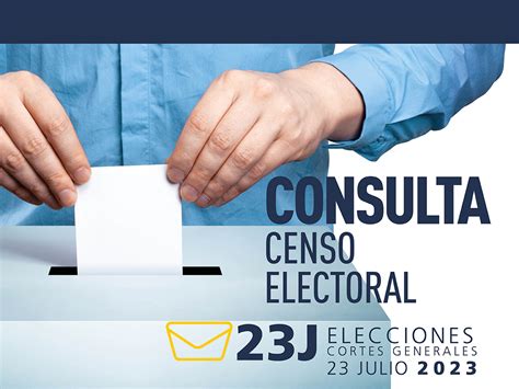 dará censos electorales.